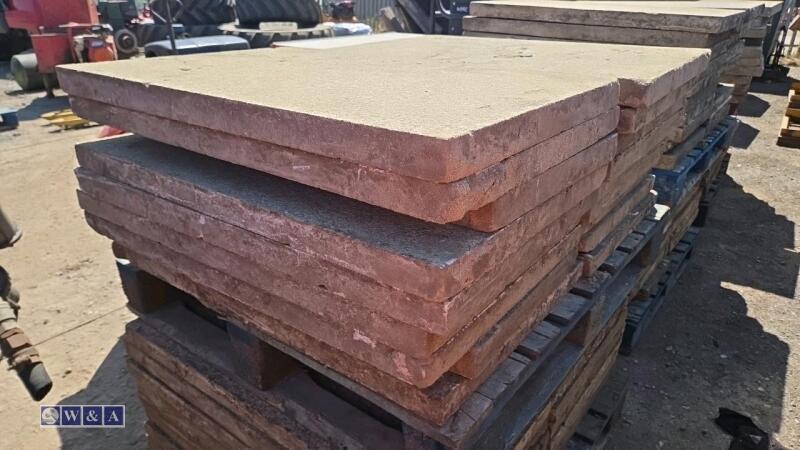 Pallet of concrete flags (3 x 2)(approximately 20)