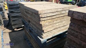 Pallet of concrete flags (3 x 2)(approximately 20) - 2