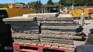 Pallet of concrete flags (approximately 20)