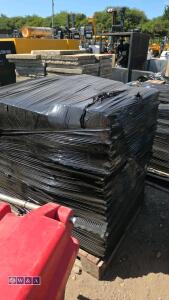Pallet of roof tiles