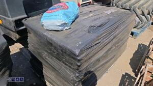 Pallet of roof tiles