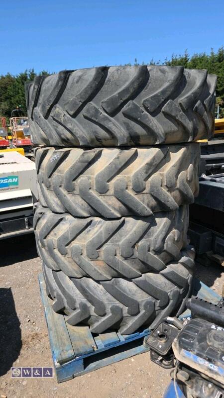 4 x wheels & tyres (165/85-24)