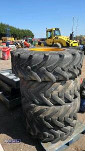 4 x wheels & tyres (165/85-24) - 3