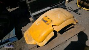 3 x JCB mud guards