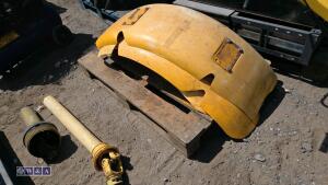 3 x JCB mud guards - 2