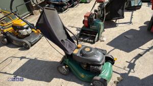 Petrol rotary mower c/w collection box