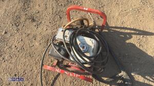 HONDA petrol pressure washer c/w hose & lance - 6