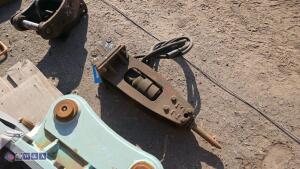 Hydraulic machine breaker c/w lines (30mm pins) - 3