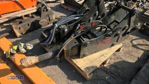 BK hydraulic machine breaker c/w lines (45mm pins) - 2