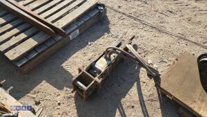 DEAMO hydraulic machine breaker c/w lines (30mm pins)
