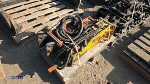 TOMAR hydraulic machine breaker c/w lines (30mm pins) - 2