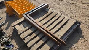 JCB teletruck forklift tines - 3