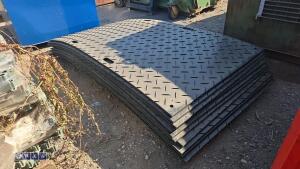 Quantity of ground protection mats