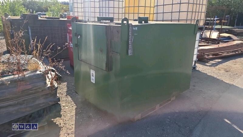 Bunded diesel tank c/w electric pump