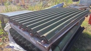 Pallet of roof sheets