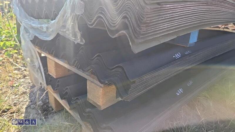 Pallet of roof sheets