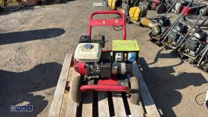 HONDA GX200 petrol dual volt wheeled generator - 2