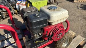 HONDA GX200 petrol dual volt wheeled generator - 6