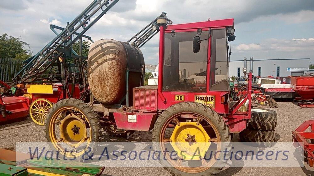 FRAZIER AGRIBUGGY 1.8 Ford diesel crop sprayer c/w row crop & LGP