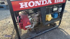 HONDA petrol dual volt generator - 6