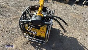 JCB BEAVER petrol hydraulic power pack & hose & breaker - 3