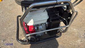 JCB BEAVER petrol hydraulic power pack & hose & breaker - 4