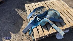 3 x lay flat hoses - 2