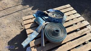 3 x lay flat hoses - 3