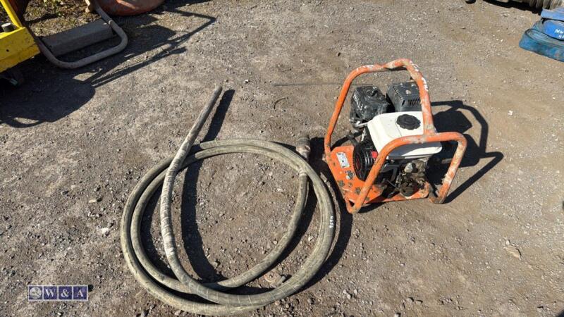 BELLE petrol poker drive unit c/w flex