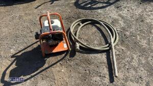 BELLE petrol poker drive unit c/w flex - 4