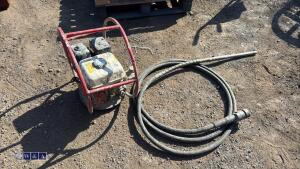 Petrol poker drive unit c/w flex - 4