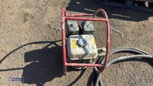 Petrol poker drive unit c/w flex - 6