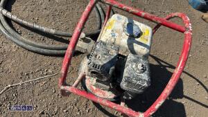 Petrol poker drive unit c/w flex - 7