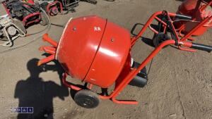 240v cement mixer c/w stand