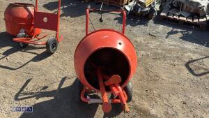 240v cement mixer c/w stand - 4