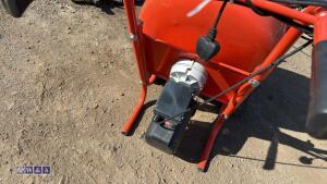 240v cement mixer c/w stand - 6