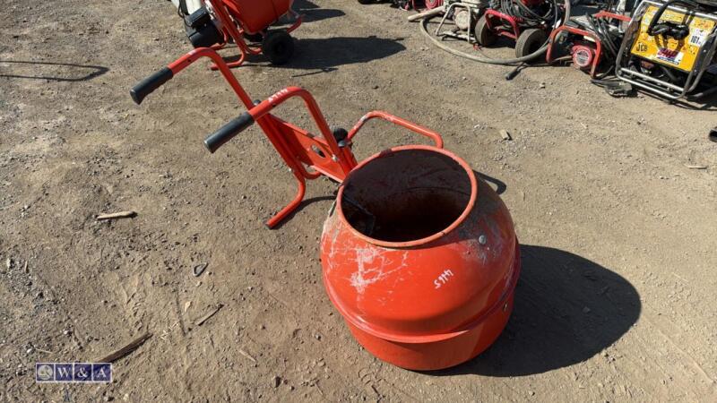 Cement mixer drum & frame