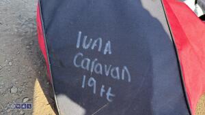 Caravan awning c/w carry case (approx 19ft) - 4