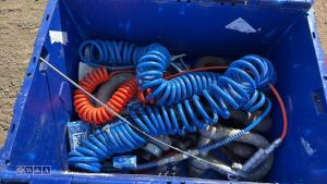 Box of miscelleanous including air hoses - 3