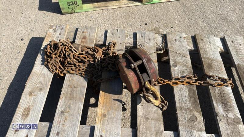 Chain hoist