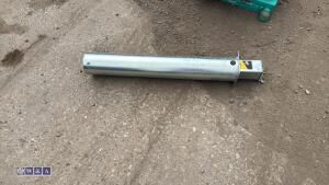 Lockable driveway post