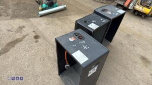 3 x gas cabinet heaters - 2