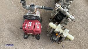 2 x water pumps & 2 x pneumatic diaphragm pumps - 5