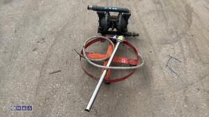 Pneumatic drum pump, pneumatic diaphragm pump & circular drum trolley - 2