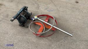 Pneumatic drum pump, pneumatic diaphragm pump & circular drum trolley - 3