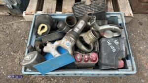 Box of miscelleanous including pneumatic pick spares (784)(495)