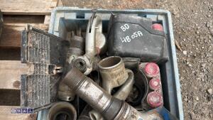 Box of miscelleanous including pneumatic pick spares (784)(495) - 3