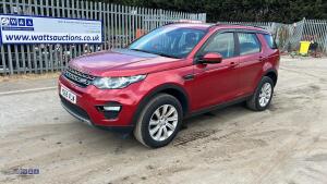 2015 LAND ROVER DISCOVERY SPORT SE TECH TD4 A 9-speed automatic diesel, paddle shift, 7 seater, half leather (YG65 VLW)(MoT 29th November 2026)(V5 in office)