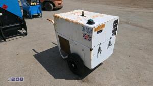 STEPHILL SSD6000 6kva diesel dual volt generator - 7