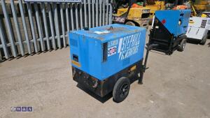 STEPHILL SSD6000 6kva diesel dual volt generator